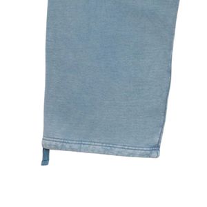 Pantalon de jogging molletonné délavé à motif pour homme – Coupe décontractée avec cordon de serrage – Doux et chaud pour le streetwear, la gym, les activités de plein air et le quotidien - Product Image 5