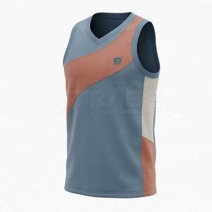 เสื้อกั๊กอเมริกันแบบสวมใส่สบาย ระบายอากาศได้ดี ผลิตจากโพลีเอสเตอร์ 100% ดีไซน์ไร้แขน ซับเหงื่อ แห้งเร็ว เหมาะสำหรับเล่นกีฬา - Product Image 3