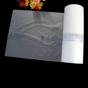<b>clear</b> Hdpe Ldpe <b>Plastic</b> Flat <b>Bag</b> on Roll Supermarket <b>Bags</b> on Roll for Food Package - Product Image 5