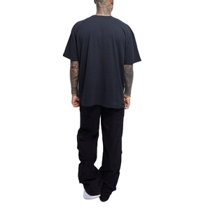 T-shirt de golf décontracté pour homme grande taille, manches courtes, logo frontal en relief, impression en caoutchouc, respirant, écologique, séchage rapide - Product Image 5
