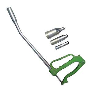 Pistolet d'administration vétérinaire réutilisable en acier inoxydable avec 3 embouts interchangeables, applicateur de bolus sûr et fiable pour bovins, ovins et caprins - Product Image 4
