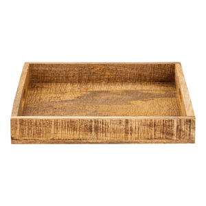 Premium Quality Multi-Use Wooden Serving Tray with Mango Wood Handles for Restaurant and Hotel Supplies Wholesale Price - Product Image 2