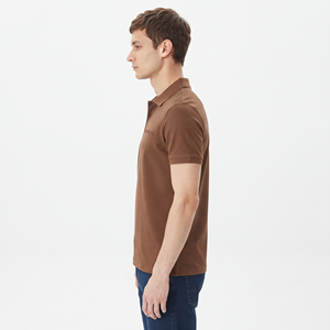Vente en gros de polos de haute qualité, logo brodé personnalisé, coton uni, chemises personnalisées pour hommes - Product Image 2