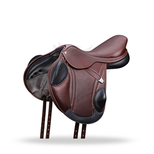 Selle d'équitation monoflap pour concours, équipement équestre - Product Image 1
