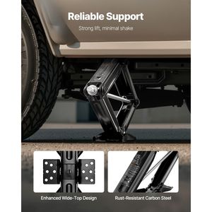 Componenti per Camper Resistenti da 9000 Libbre, Set di 4 Martinetti a Forbice da 23,4 Pollici con 2 Manovelle, Stabilizzatori di Livellamento per Camper da 9000 Libbre - Product Image 3