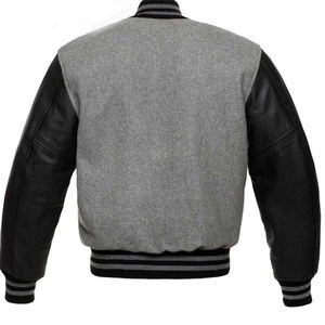 Chaqueta Universitaria de Béisbol Personalizada para Hombre, Logotipo Personalizado, Diseño Clásico con Botones, Uniforme de Equipo, Fabricantes OEM al por Mayor - Product Image 3