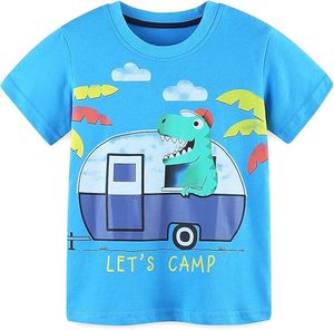 Nueva Ropa Infantil, Ropa Estampada para Niños, Camiseta de Manga Corta para Niños, Camisetas de Algodón - Product Image 2