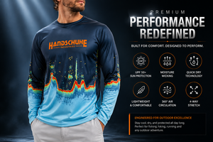 Camisa de Pesca Unisex de Manga Larga con Estampado por Transferencia Térmica, Protección UV UPF 50, Impermeable, Camuflaje, Spandex/Poliéster 180g - Product Image 5