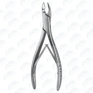 Instrumentos ortopédicos Fórceps de reducción de hueso más vendidos Fórceps de fragmentos de hueso de acero inoxidable curvo Instrumento médico - Product Image 1