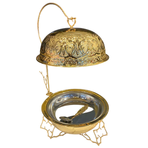 หม้อตุ๋นเก็บความร้อนระดับพรีเมียมพร้อมฝาปิดดีไซน์หรู สำหรับโต๊ะอาหาร บุฟเฟ่ต์ ใช้ในบ้าน และงานเฉลิมฉลอง - Product Image 1