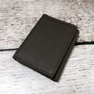 Cartera Tri-plegable de Cuero Genuino OEM para Hombre, con Logotipo Personalizado, Estilo Vintage, de Piel de Vaca Auténtica, Tarjetero, Monedero, LTW-0177 - Product Image 2