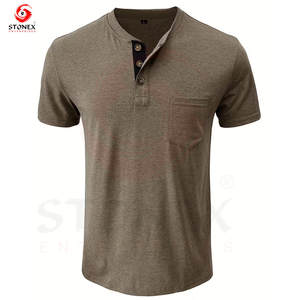 <b>Men's</b> <b>T</b> <b>shirt</b> with <b>pocket</b> 100% Cotton Fabric O Neck Design Street Style Fit Custom Logo Spring Eco-Friendly Bulk Wholesale - Product Image 5