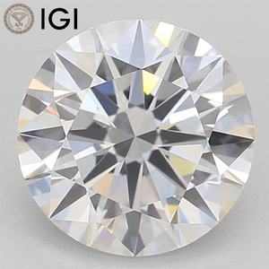 1.50 CT. Diamant CVD de laboratoire rond excellente coupe 7.23 MM certifié IGI E Color VVS2 Clarity pour concevoir votre bague personnalisée - Product Image 1