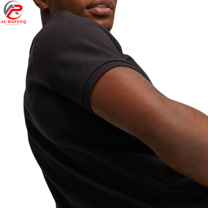 Chemises décontractées à manches courtes pour hommes, couleur unie, vente en gros, personnalisables, de haute qualité et offrant une protection. - Product Image 5