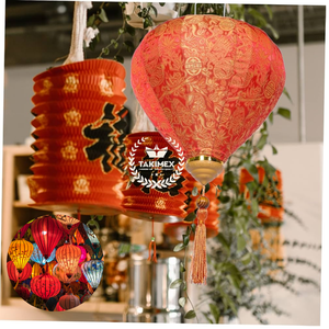 Bán Buôn Sillk Đèn Lồng Cho Đám Cưới Trang Trí Nội Thất Nhà Hàng Bầu Trời Đèn Lồng Biến Trí Tưởng Tượng của Bạn Vào Thực Tế Được Thực Hiện Tại Việt Nam - Product Image 4