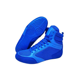 Chaussures de boxe légères, durables, respirantes, semelle flexible, idéales pour l'entraînement de vitesse et la technique de jeu au ring. - Product Image 2