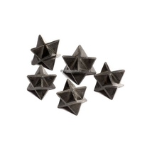 Étoiles de Merkaba en pierres précieuses gravées en agate de zéosite rubis pour le Feng Shui, l'amour, la guérison spirituelle et les fournitures de sorcellerie
