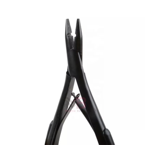Últimas Pinzas de Acero Inoxidable Negro para Extensiones de Cabello, Herramientas Multifuncionales para Extensiones de Cabello - Product Image 5