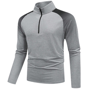 T-shirt de compression à manches longues pour homme, qualité supérieure, logo personnalisé, évacuation de l'humidité, séchage rapide, idéal pour l'entraînement sportif - Product Image 1
