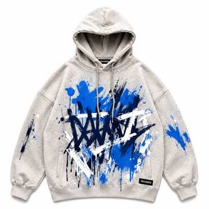 Colección de Sudaderas de Lujo Triveers, Sudadera con Estampado Gráfico Oversize, Sudadera Casual de Algodón y Felpa para Hombre - Product Image 1