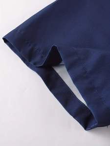 Professional Men's <b>Half</b> Sleeve Striped 140g Dress <b>Shirt</b> Custom Logo Poplin Office Uniform Breathable Business <b>Button</b> Smart - Product Image 6