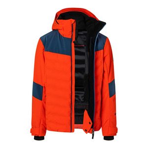 Veste de ski pour homme personnalisée, coque rigide, coupe-vent, imperméable, à capuche, isolation synthétique 220g, fermeture éclair, chaude, pour sports d'hiver et snowboard - Product Image 4