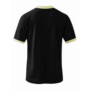 ออกแบบเสื้อยืดออกกำลังกายแห้งเร็วสำหรับผู้ชาย เสื้อยืดโยคะ เสื้อยืดวิ่ง แห้งไว ระบายเหงื่อได้ดี พิมพ์ลายได้ตามต้องการ - Product Image 4