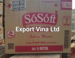 SoSoft <b>Liquid</b> Detergent Sakura Blossom 700ml x 6 - Product Image 5