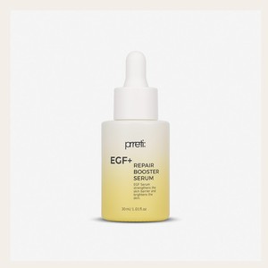 korean <b>face</b> <b>serum</b> Prreti EGF Repair Booster <b>Serum</b> 30ml Made in Korea White Liquid Botanical Extract All Skin Types - Product Image 1