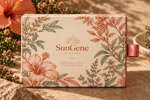 Caja de Embalaje Personalizada con Cajón Extraíble y Cinta para el Dúo de Sueros Coral Apothecary - Product Image 6