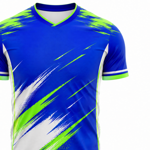 Ensemble maillot et short de football Elite – Design sublimé haut de gamme, option de personnalisation complète pour uniforme d'équipe de championnat - Product Image 3
