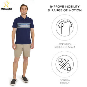 Polo de Manga Corta para Hombre, Corte Regular, en Jersey de Algodón Suave - Product Image 6