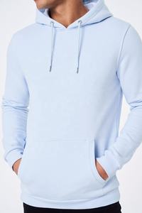 Sudadera con Capucha para Hombre, Corte Ajustado, Color Cielo Invernal, Felpa de Alta Calidad, Logotipo Personalizado Serigrafiado, Todas las Tallas Disponibles - Product Image 6