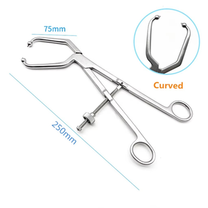 คีมจับกระดูกเชิงกรานแบบพรีเมียม ปลายโค้งมน ทำจากสแตนเลส สำหรับศัลยกรรมกระดูกและข้อ ใช้ซ้ำได้ ขนาด 25 ซม. 40 ซม. ได้รับมาตรฐาน CE - Product Image 4