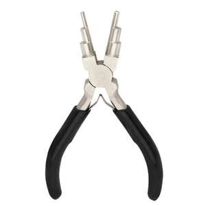 4.5-inch pink Needle Nose Round Nose Diagonal Pliers Three-piece Blister case Mini Jewelry Pliers Tool Manufacturer Suppliers - Product Image 2
