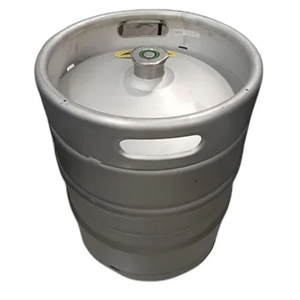 Fût à bière en acier inoxydable de 50 L, norme européenne |   Fût durable de 50 litres pour équipement de brasserie, fûts en acier durables - Product Image 3