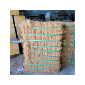 Fibre de coco naturelle de haute qualité, couleur brun doré, fibre brute, style moderne simple, matériau pour la fabrication de matelas, modèle Hanoi - Product Image 2