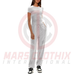Top Selling Product Best Price Women Summer <b>Tracksuit</b> For Casual Wear Custom Logo Slim Fit Training Wear Women <b>Tracksuit</b> Set - Product Image 3