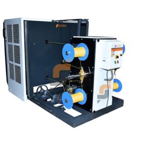 Máquina automática de torsión de hilo de 4 hilos SSE PYT 04V, 5 a 75 HP, 2000 RPM, torsión de 20 a 80 TPM, 4 bobinas de alimentación, 4 bobinas de recogida - Product Image 1