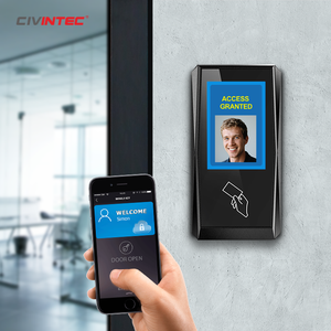 CT5 Linux Mifare <span class=keywords><strong>RFID</strong></span> Proximity kiểm soát truy cập Bàn phím Đầu đọc thẻ với hiển thị - Product Image 2