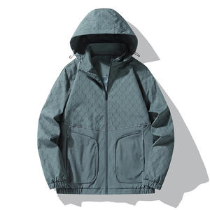 Chaqueta Deportiva Cortavientos Transpirable Informal Unisex con Cierre y Capucha para Hombre y Mujer - Product Image 1