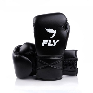 Gants de boxe en cuir de vachette pur de qualité supérieure, confortables et imprimés, pour grappling, prix de gros RTS AI-BG-02 - Product Image 1