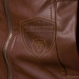 Chaqueta de Cuero Impermeable de Última Moda, Chaqueta de Cuero de Diseño Moderno a Precio Económico - Product Image 5