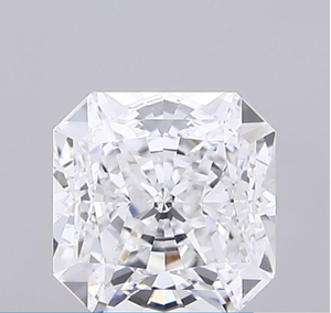 Diamant de laboratoire CVD LG 752508082 ROYAL GEMS SUPER, certifié IGI, 3,00 carats, taille carrée radiant, couleur D, clarté VVS1, pour la fabrication de bijoux - Product Image 1