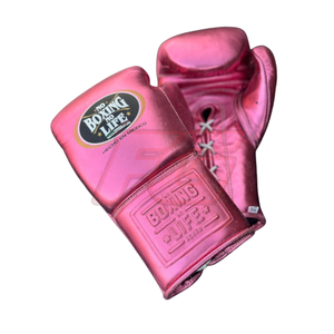 No Boxing No Life - Juego de Boxeo de Piel de Vacuno de Primera Calidad, Guantes de Combate Transpirables, Duraderos y Antideslizantes con Cordones - Product Image 6