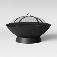 Fira Pits Iron Brûleur à bois d'intérieur en métal, à structure croisée découpée, avec écran anti-étincelles et grille à bois, taille personnalisée