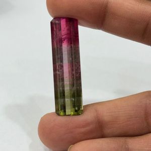 Tourmaline Melon d'Eau Naturelle Rare 33,47 Carats, Pierre Unique Octogonale, Gemme Afghane Certifiée IGI, Qualité AAAA, Vente en Gros - Product Image 5