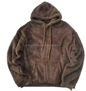 Ventes en gros de sweats à capuche en molleton 100% coton 600 GSM avec broderie personnalisée confortable - Product Image 3