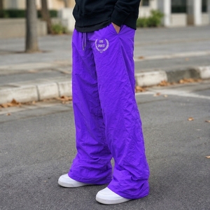 Nylon <b>Baggy</b> <b>Trouser</b> Premium Lightweight Athletic Pants Designed With Breathable Quick Dry Fabric For Casual Wear Outdoor - Product Image 4