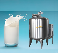 Pasteurisateur de qualité supérieure en acier inoxydable pour miel, jus de fruits, purée de fruits, ketchup, yaourt, lait